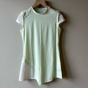 NWTs Girl’s Moodytiger Green Asymmetrical Tennis Dress